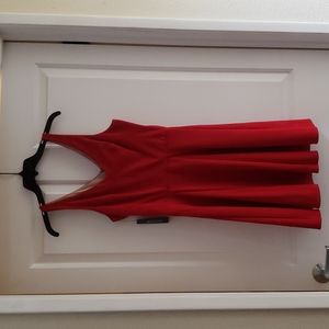 Red holiday dress, Guess by Marciano. Size M